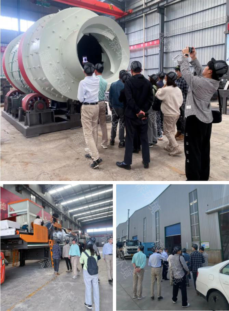 华中科技大学、中南大学一行莅临w66最给力生产基地考察调研