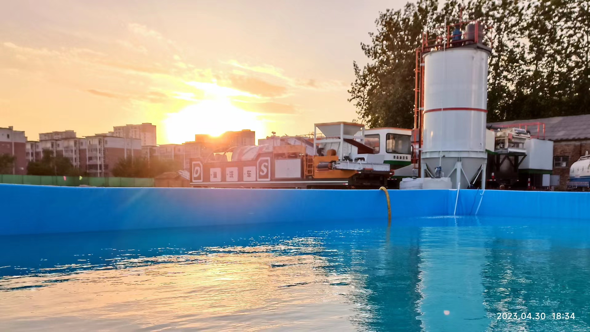 w66最给力淋洗车案例现场