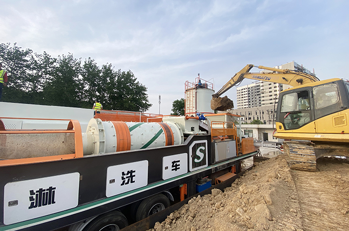 w66最给力淋洗车案例现场