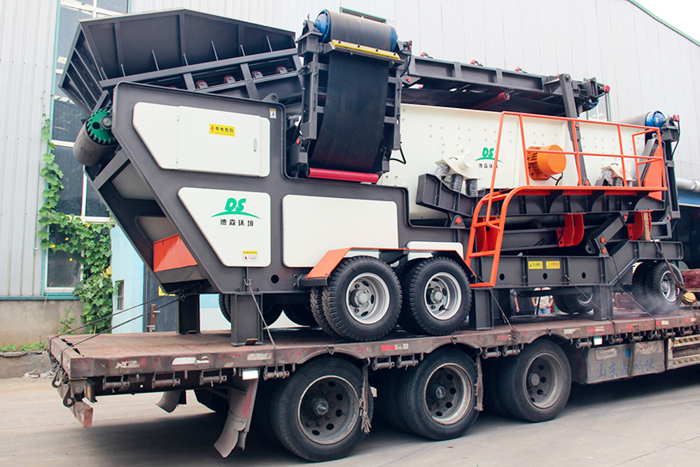DS15SE移动筛分车