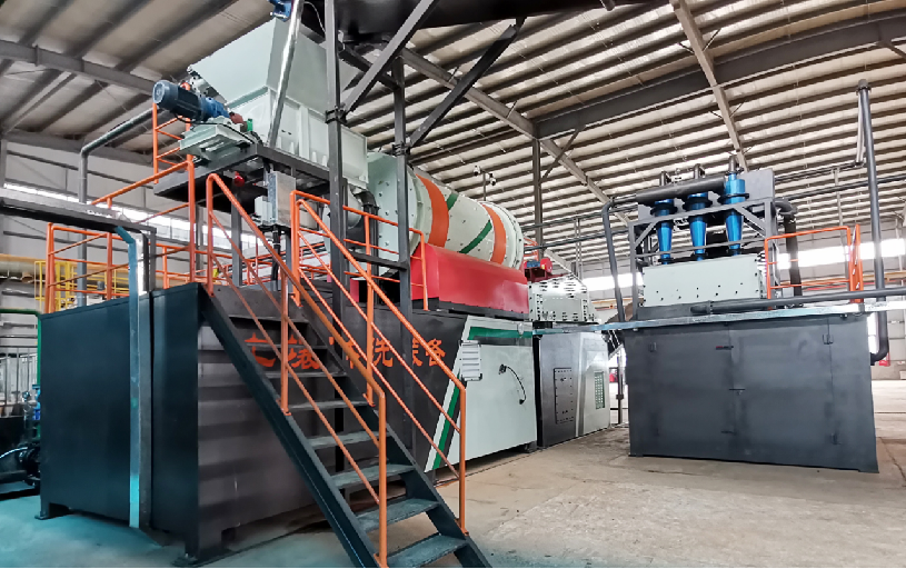 w66最给力集成式淋洗设备应用现场