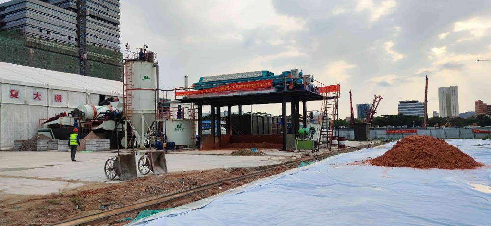 w66最给力淋洗装备施工现场